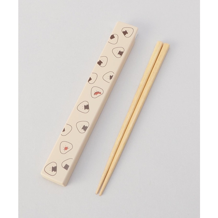 その他 | ぎゅっとおにぎりさん 抗菌箸 箸箱セット BE | 212 KITCHEN STORE