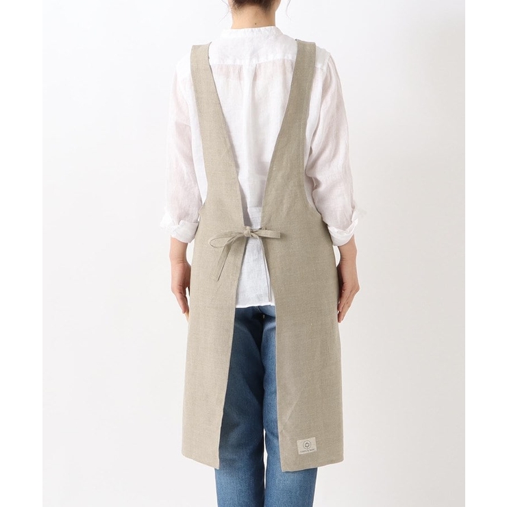 リネンショルダーワンピエプロン キナリ | 212 KITCHEN STORE | 詳細画像3 