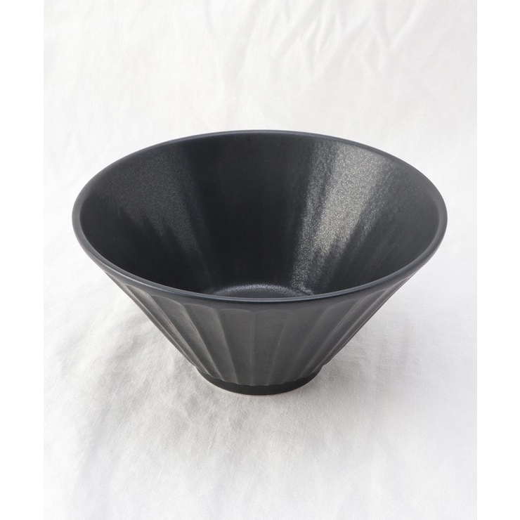 しのぎ反りどんぶり L いぶし天目 | 212 KITCHEN STORE | 詳細画像1 