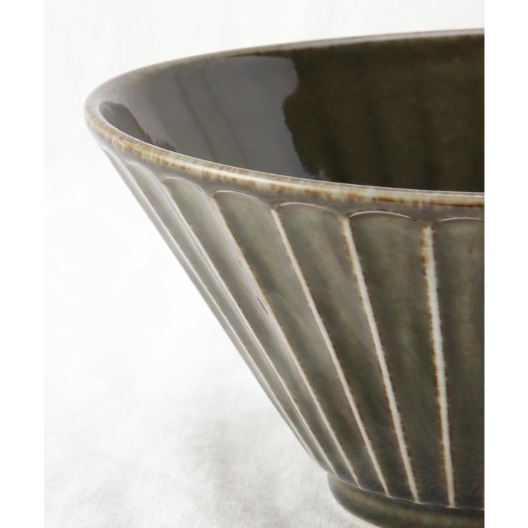 しのぎ反りどんぶり L 織部 | 212 KITCHEN STORE | 詳細画像5 