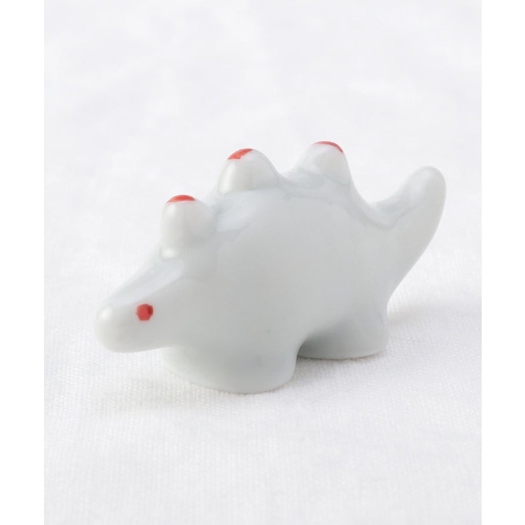 その他 | 江戸っ子恐竜 白×赤 ステゴザウルス 箸置 | 212 KITCHEN STORE