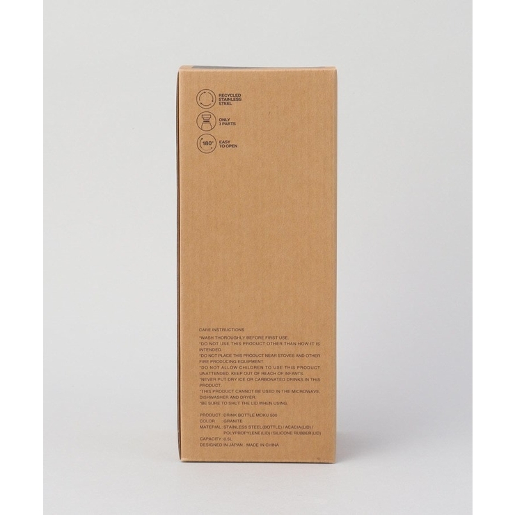 ドリンクボトル MOKU 500 グラナイト  ＜RIVERS リバーズ＞ | 212 KITCHEN STORE | 詳細画像7 