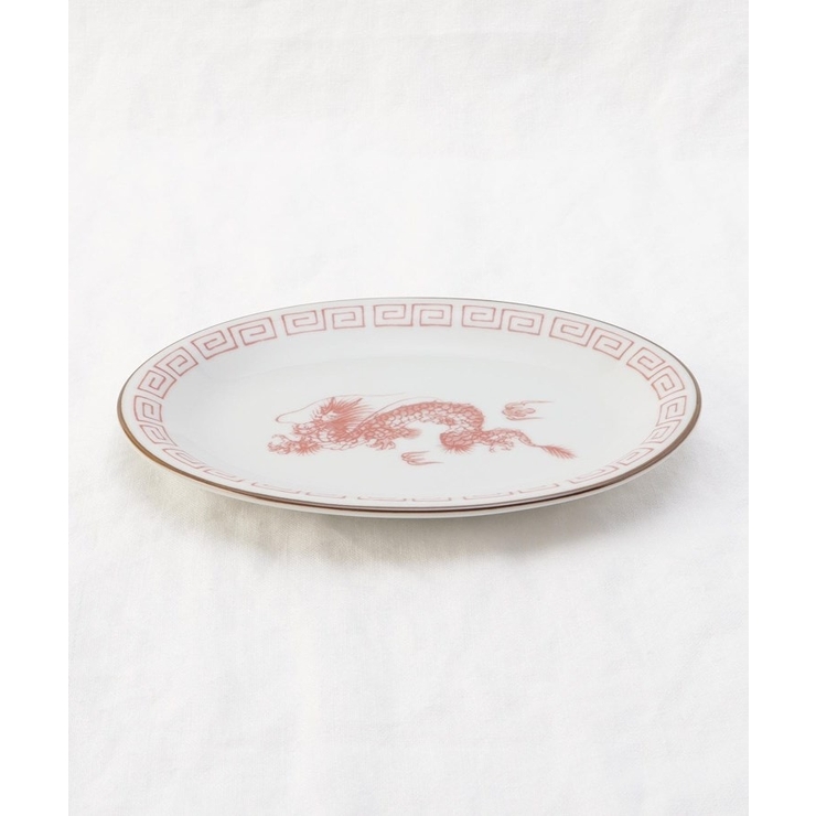 その他 | レトロ中華 楕円皿 赤龍 | 212 KITCHEN STORE