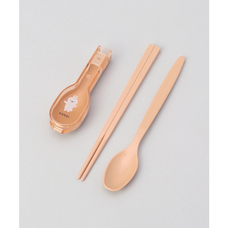 ムームーフレンズ 抗菌コンビセット＆ハーフケース ももうさ | 212 KITCHEN STORE | 詳細画像1 