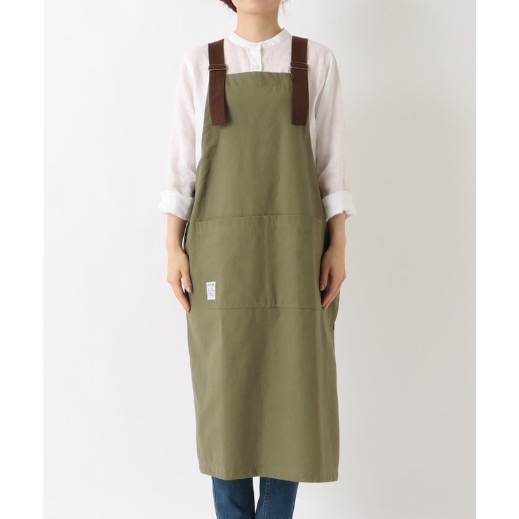 カバーオールロングエプロン カーキ ＜FABORI ファボリ＞ | 212 KITCHEN STORE | 詳細画像1 