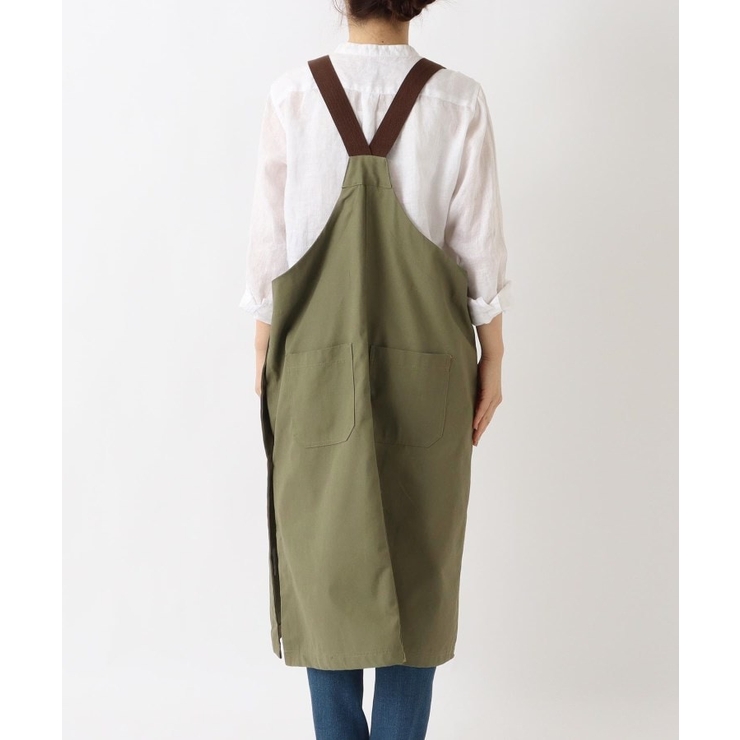 カバーオールロングエプロン カーキ ＜FABORI ファボリ＞ | 212 KITCHEN STORE | 詳細画像3 