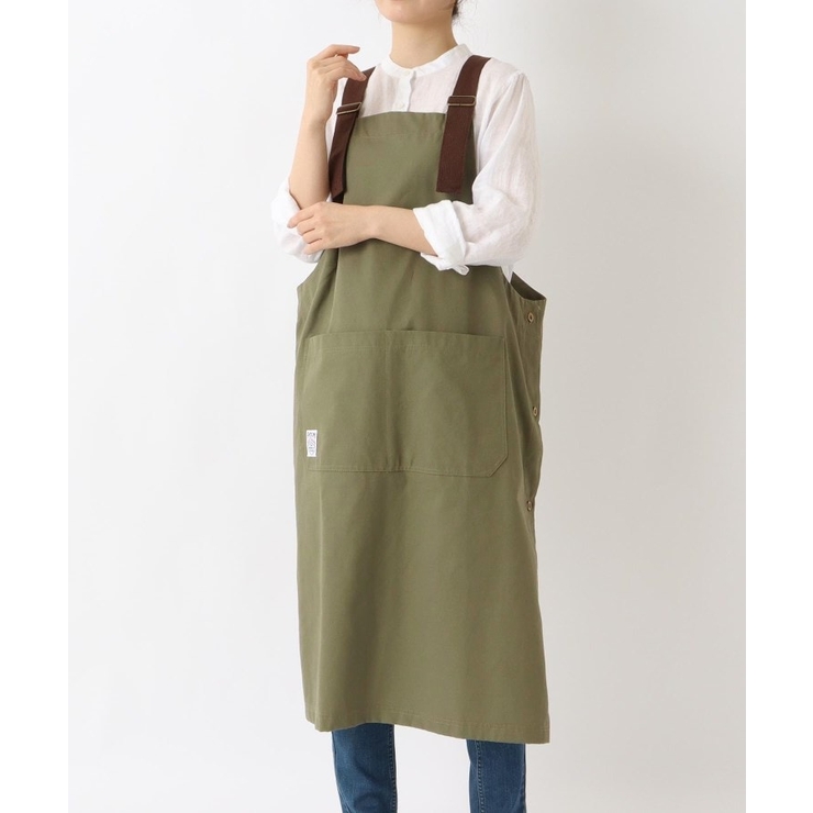 その他 | カバーオールロングエプロン カーキ ＜FABORI ファボリ＞ | 212 KITCHEN STORE