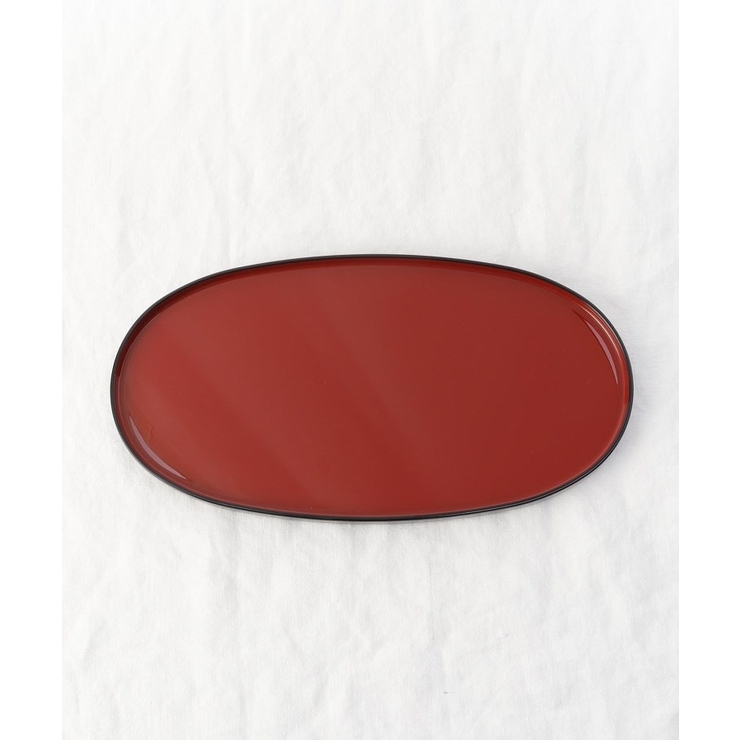 ハレとケ 越前塗り 小判型 おぼん 茜朱 | 212 KITCHEN STORE | 詳細画像2 