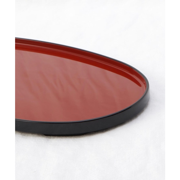 ハレとケ 越前塗り 小判型 おぼん 茜朱 | 212 KITCHEN STORE | 詳細画像4 