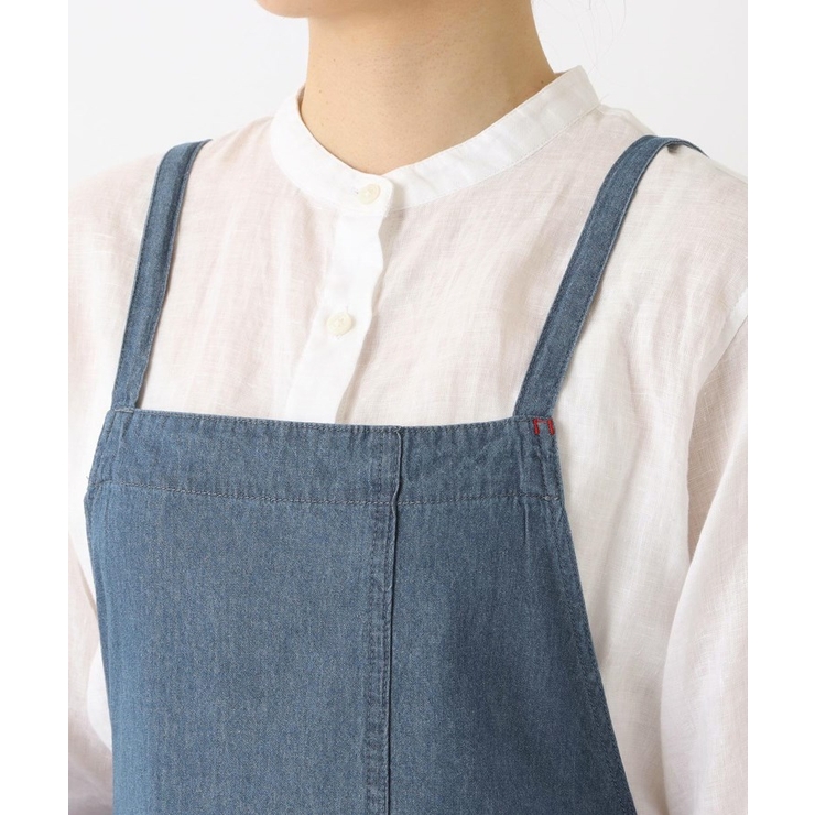 フルイドライン ロングエプロン BL | 212 KITCHEN STORE | 詳細画像4 