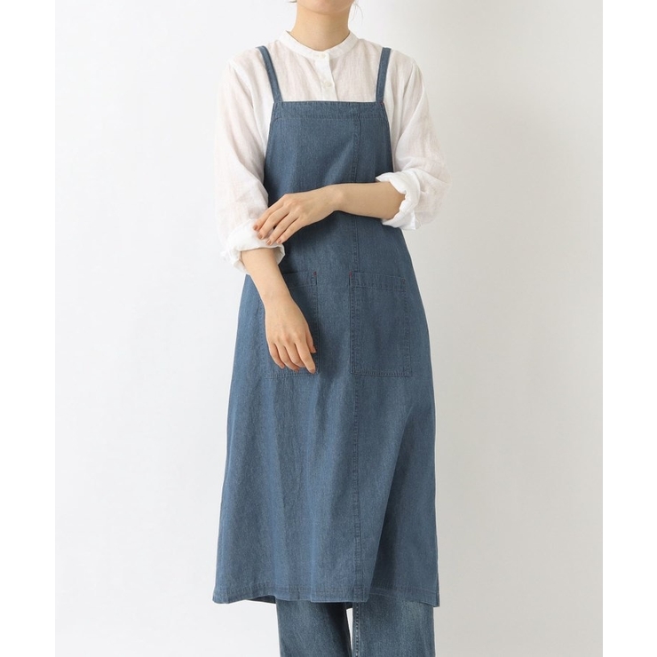 その他 | フルイドライン ロングエプロン BL | 212 KITCHEN STORE