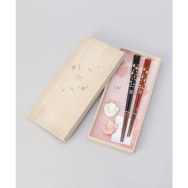 ペア箸＆箸置きセット さくら | 212 KITCHEN STORE | 詳細画像1 
