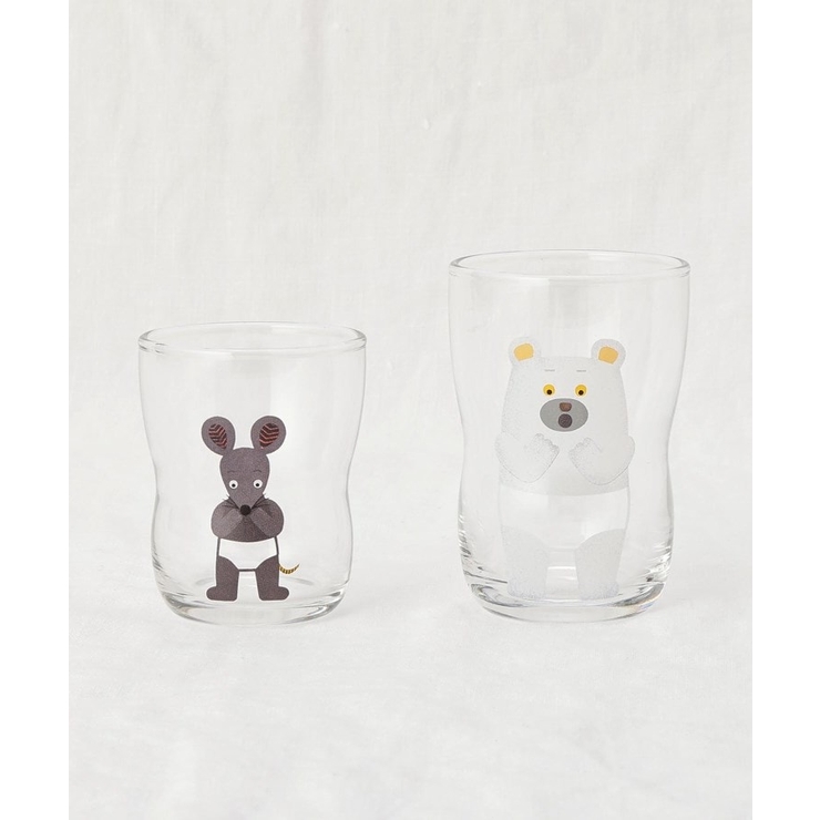 その他 | つよいこグラスS＆Mセットしろくまのパンツ | 212 KITCHEN STORE