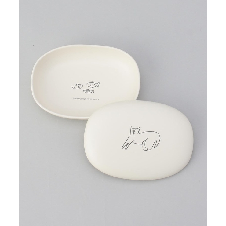mogugu どーぶつ 蓋付プレート ねこ | 212 KITCHEN STORE | 詳細画像3 