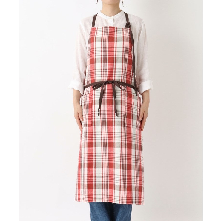 スラブチェック エプロン RD | 212 KITCHEN STORE | 詳細画像1 