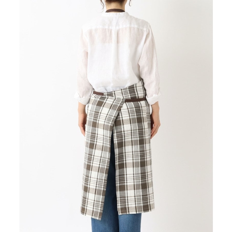 スラブチェック エプロン BR | 212 KITCHEN STORE | 詳細画像3 