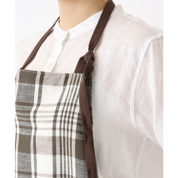 スラブチェック エプロン BR | 212 KITCHEN STORE | 詳細画像5 