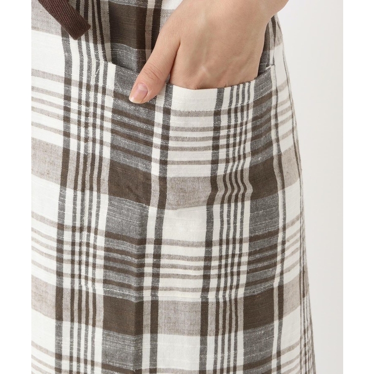 スラブチェック エプロン BR | 212 KITCHEN STORE | 詳細画像6 