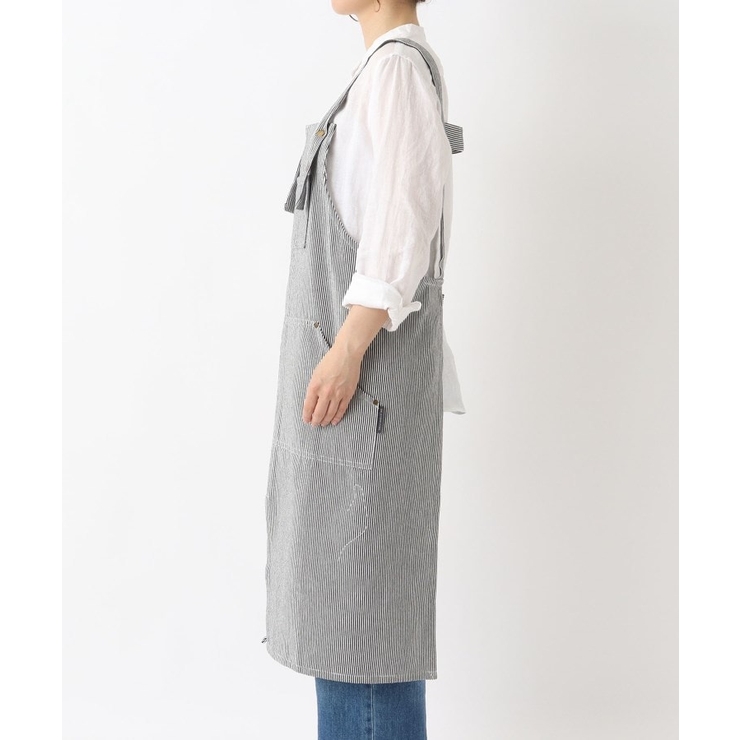 ヒッコリーストライプエプロン L BK ＜212Kオリジナル＞ | 212 KITCHEN STORE | 詳細画像2 