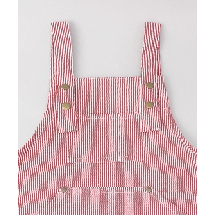 ヒッコリーストライプエプロン キッズ RD ＜212Kオリジナル＞ | 212 KITCHEN STORE | 詳細画像4 