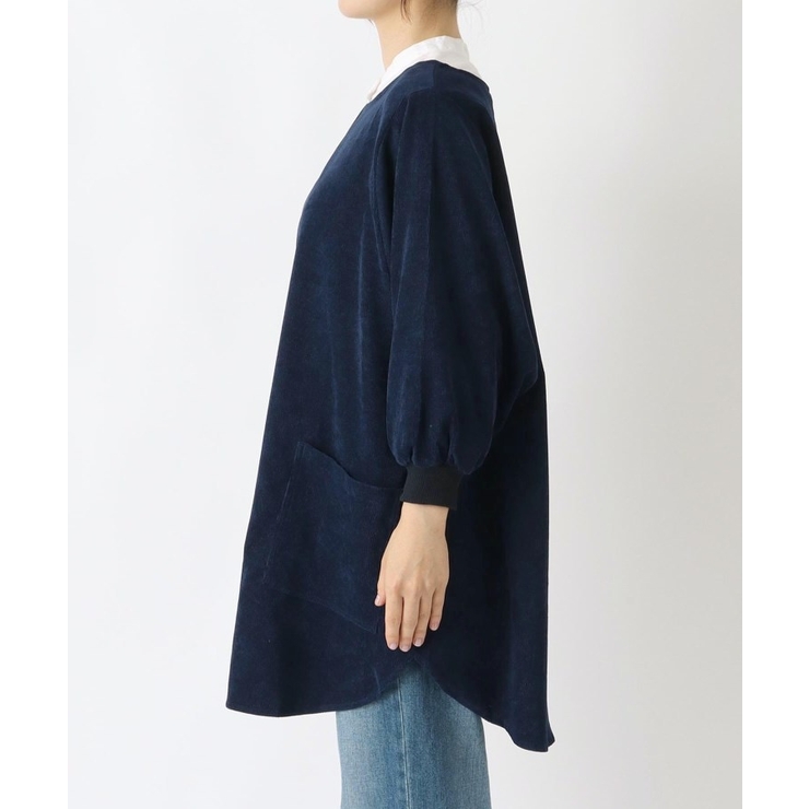 サニーコーデュロイ 花びらリブ袖かっぽうぎ NV | 212 KITCHEN STORE | 詳細画像2