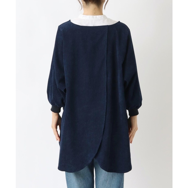 サニーコーデュロイ 花びらリブ袖かっぽうぎ NV | 212 KITCHEN STORE | 詳細画像3