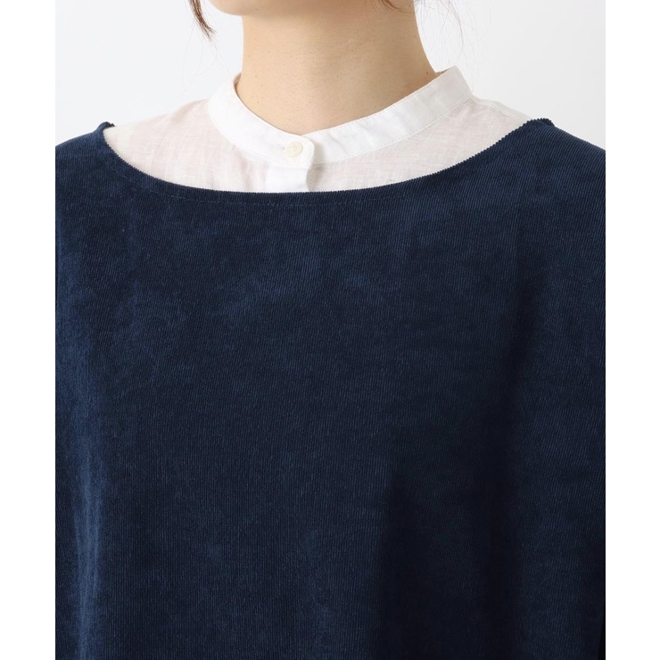 サニーコーデュロイ 花びらリブ袖かっぽうぎ NV | 212 KITCHEN STORE | 詳細画像4
