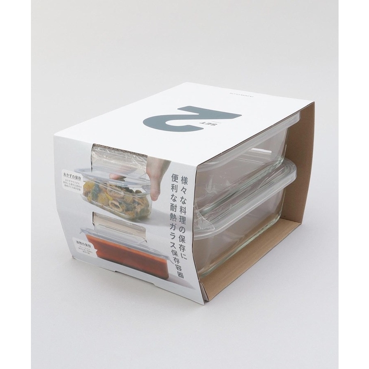 耐熱ガラス保存容器2P L ＜atomico アトミコ＞ | 212 KITCHEN STORE | 詳細画像5 