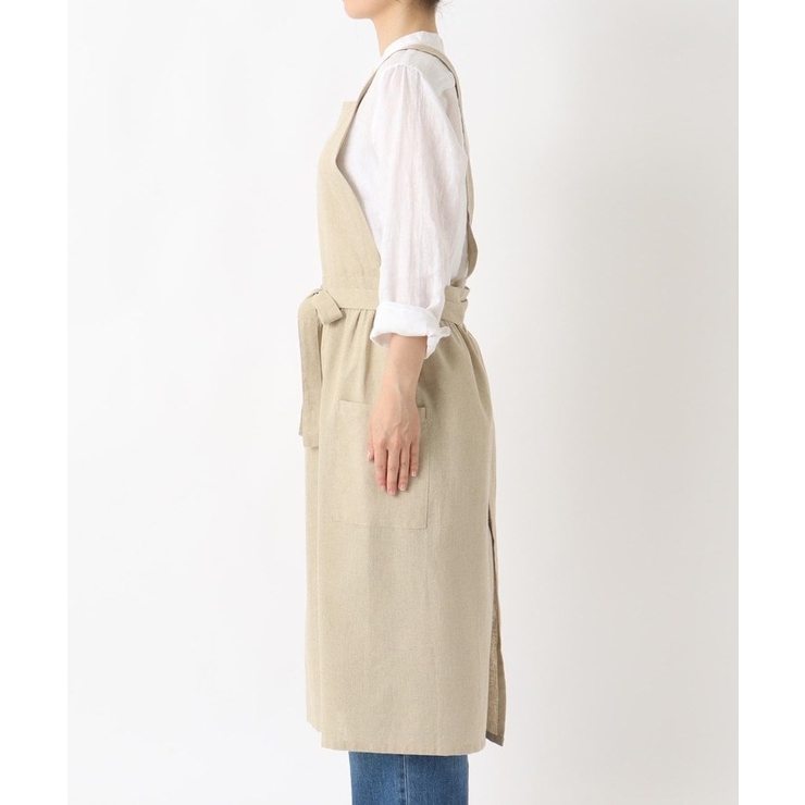 リネンコットン フルエプロンギャザー NT | 212 KITCHEN STORE | 詳細画像2 