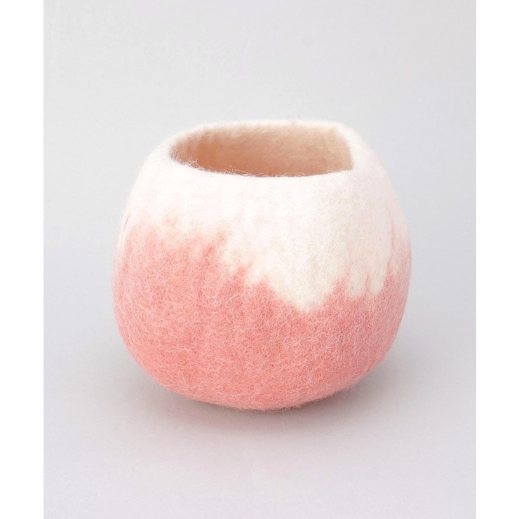 その他 | ラウンド スモールバスケット H11×W15cm グラデPK | 212 KITCHEN STORE