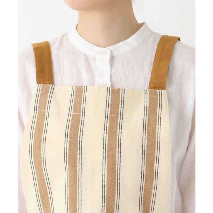 ダブルストライプ フルエプロン 2way MU ＜212Kオリジナル＞ | 212 KITCHEN STORE | 詳細画像4 