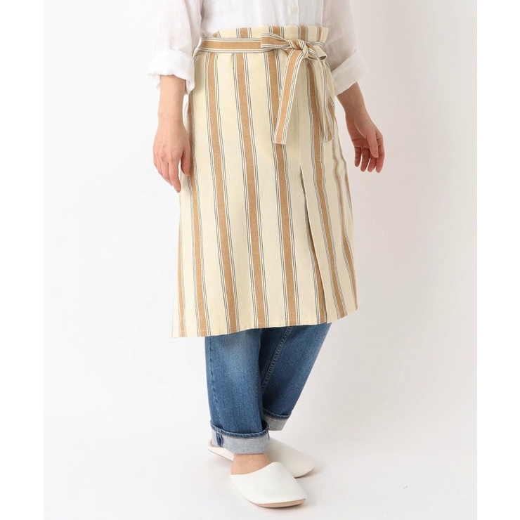 ダブルストライプ フルエプロン 2way MU ＜212Kオリジナル＞ | 212 KITCHEN STORE | 詳細画像10 