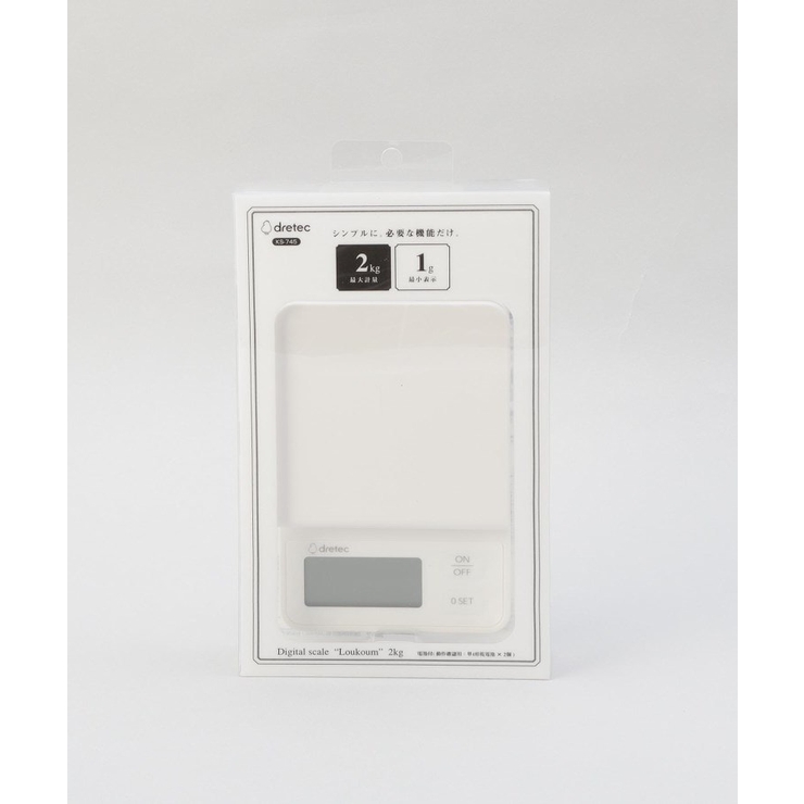 デジタルスケール ルクーム 2kg WH | 212 KITCHEN STORE | 詳細画像5 