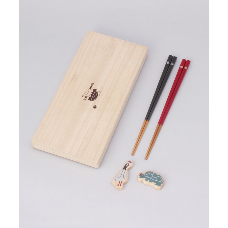 その他 | つるかめ めおとはし＆はしおきセット | 212 KITCHEN STORE