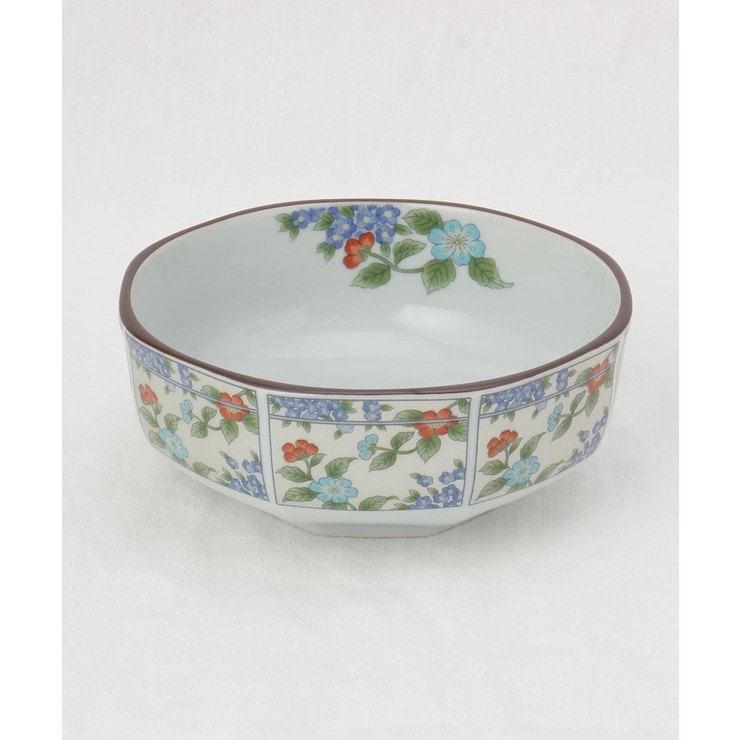 八角中鉢 茶銀彩[品番：WRDW0227140]｜212 KITCHEN STORE（トゥワン