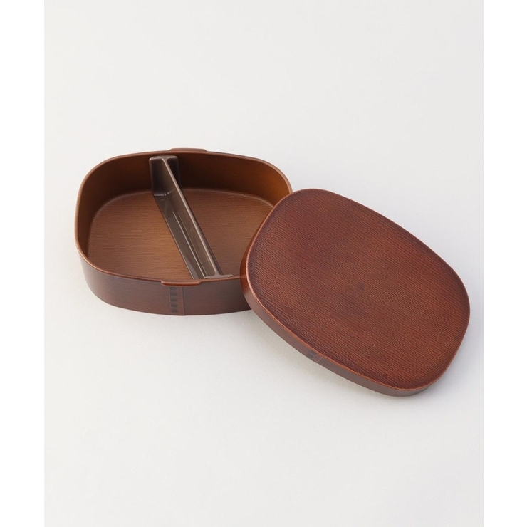 抗菌わっぱワンタッチ一段ランチボックス(仕切付) 茶 | 212 KITCHEN STORE | 詳細画像3 