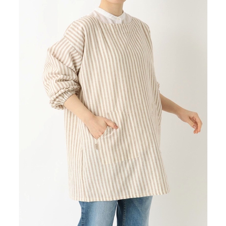 その他 | ブロックストライプ リネンコットン スモック NT ＜212Kオリジナル ＞ | 212 KITCHEN STORE