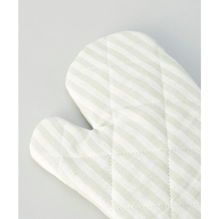 ブロックストライプ リネンコットン ミトン LGR ＜212Kオリジナル ＞ | 212 KITCHEN STORE | 詳細画像3 