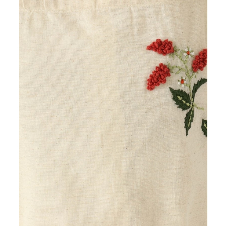 刺繍フラワー ワイルドストロベリー フルエプロン | 212 KITCHEN STORE | 詳細画像9 