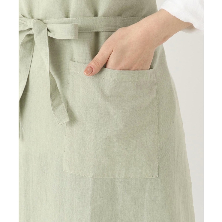 刺繍フラワー マーガレット フルエプロン LGR ＜212Kオリジナル ＞ | 212 KITCHEN STORE | 詳細画像6 