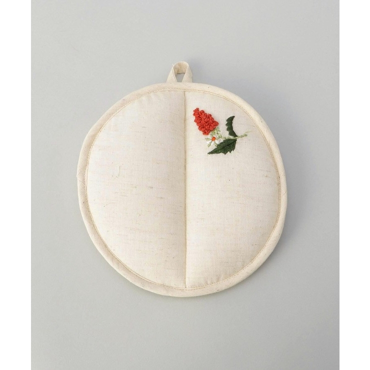 その他 | 刺繍フラワー ワイルドストロベリー ラウンドミトン | 212 KITCHEN STORE