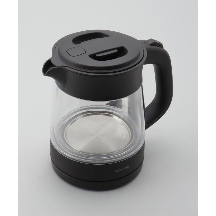 電気ケトルガラス 転倒流水防止1.0L BK | 212 KITCHEN STORE | 詳細画像1 