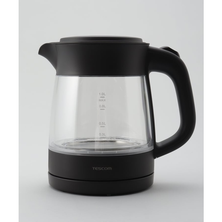 電気ケトルガラス 転倒流水防止1.0L BK | 212 KITCHEN STORE | 詳細画像2 