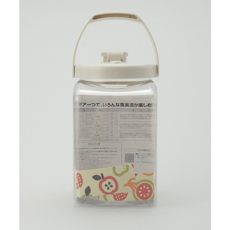 樹脂製 果実酒びん 角型 2.7L | 212 KITCHEN STORE | 詳細画像12 