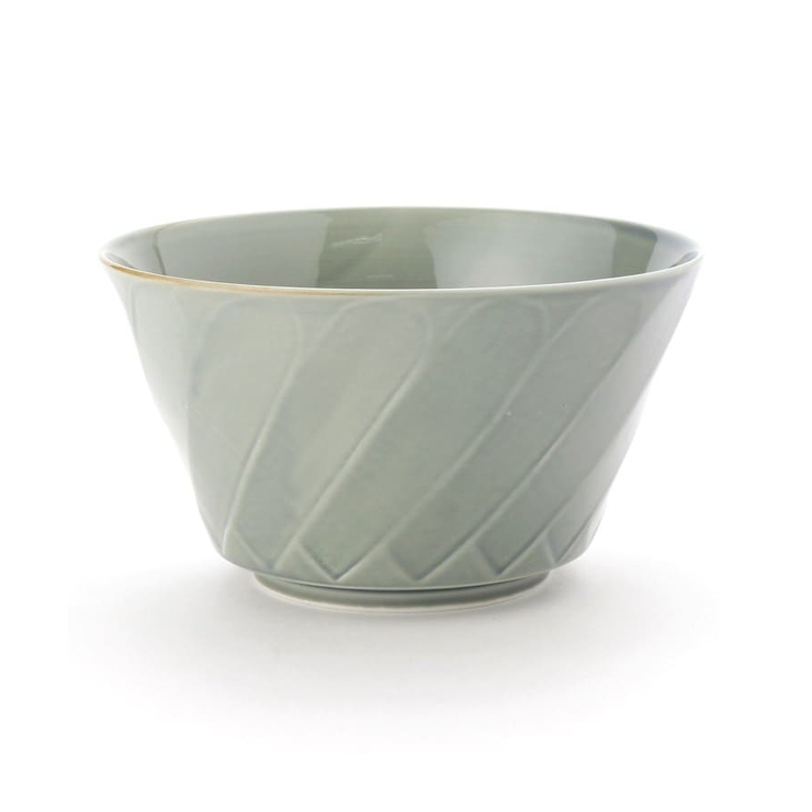 彫刻紋〈藍墨〉ボウル 斜め彫・大 | 212 KITCHEN STORE | 詳細画像1 