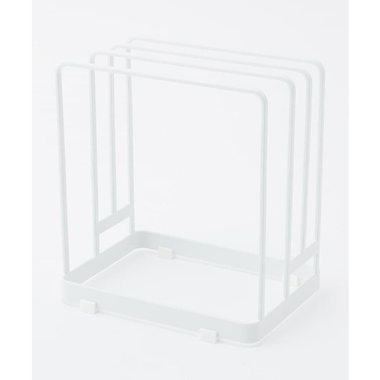 丸いまな板が置ける まな板スタンド ホワイト 山崎実業 ＜tower タワー＞ | 212 KITCHEN STORE | 詳細画像2 