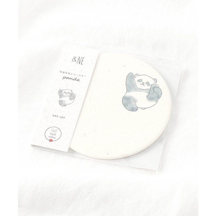 陶器珪藻土コースター panda ごろごろ | 212 KITCHEN STORE | 詳細画像5 