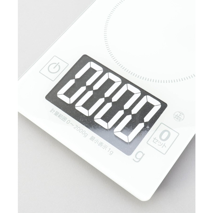 量HAKARI ガラストップデジタルキッチンスケール 2.0kg用 | 212 KITCHEN STORE | 詳細画像3 