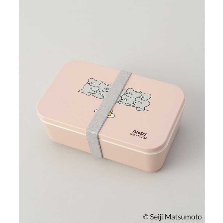 スクエアランチボックス 600ml PK ＜ANDY THE MOUSE＞[品番