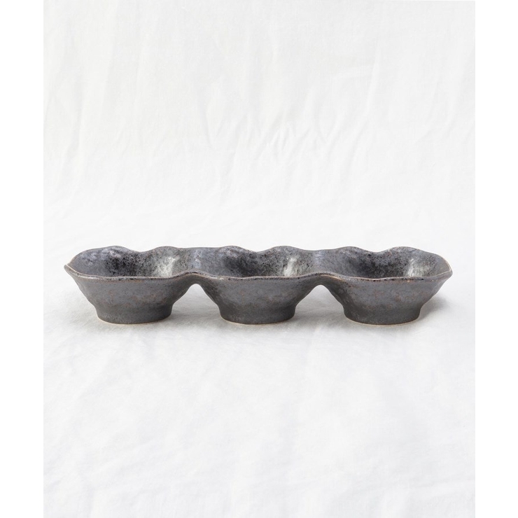 饗の器 3つ仕切り皿 深 BK | 212 KITCHEN STORE | 詳細画像2 